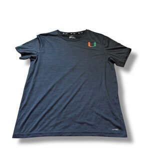 Drytek Men’s Large University of Miami Performance T-Shirt